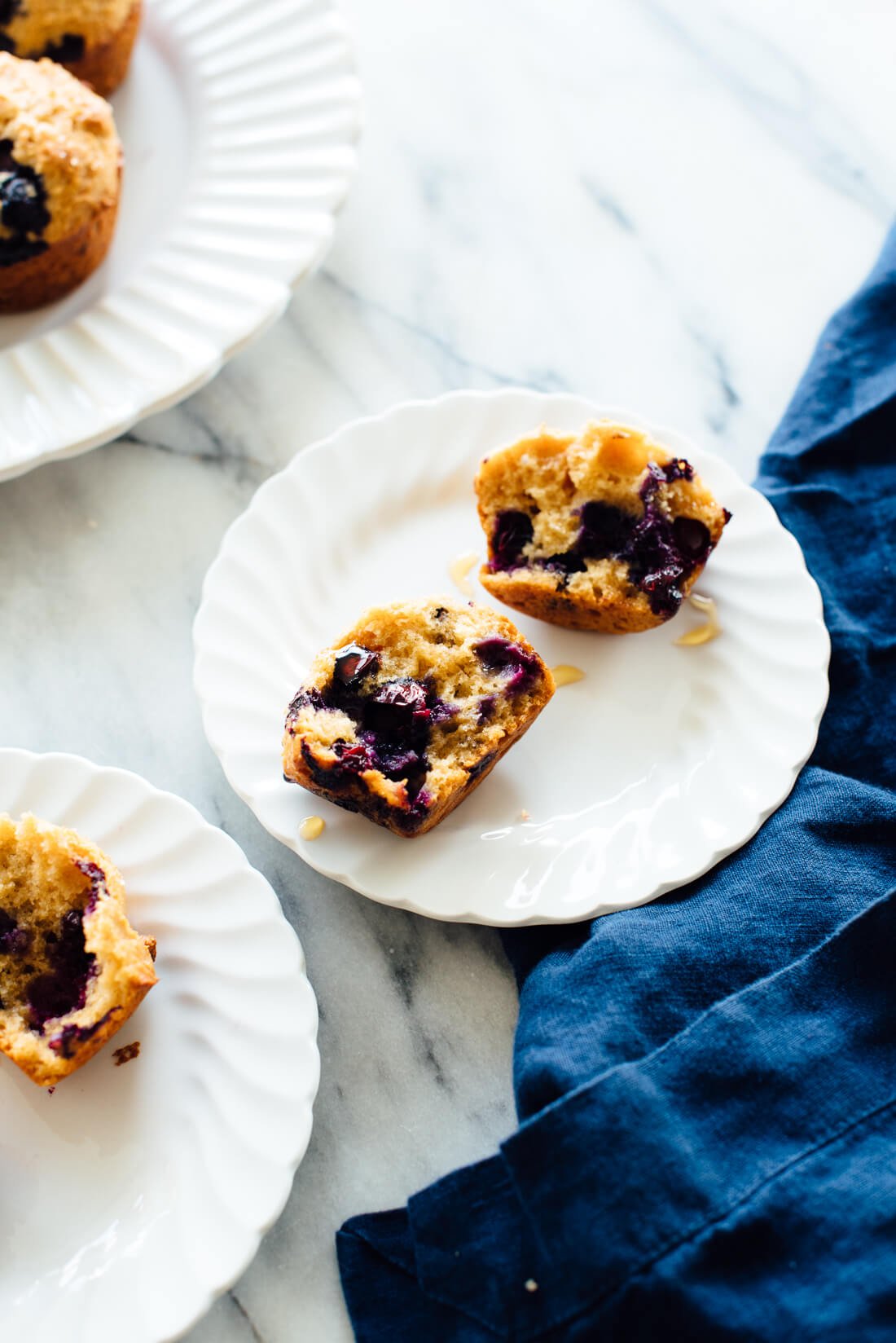 healthy blueberry muffins recipe