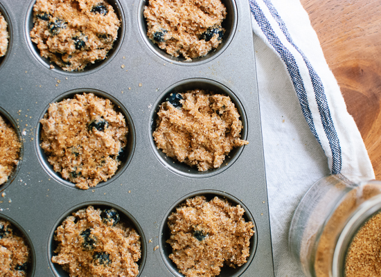 healthy bran muffins batter