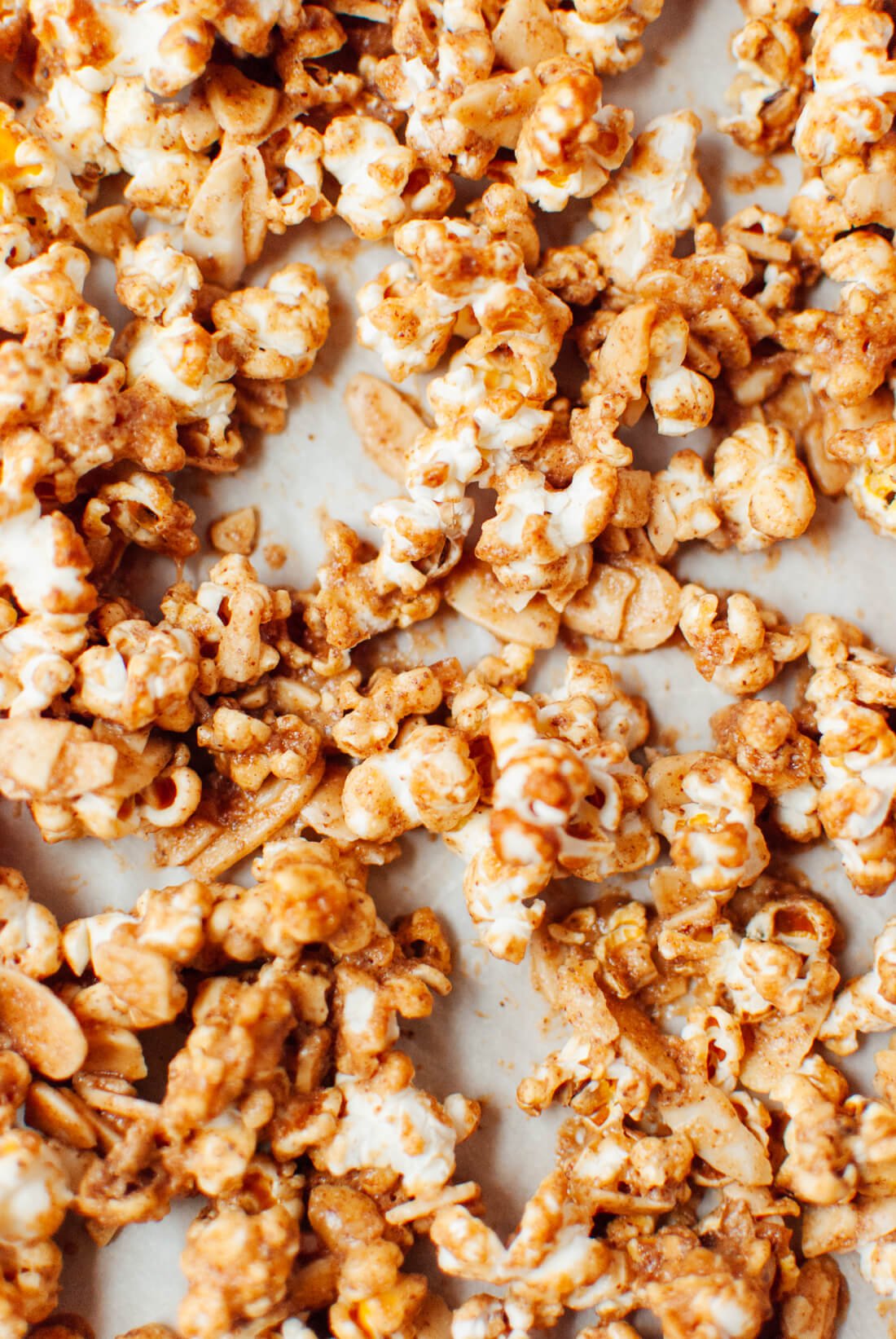 Healthy caramel popcorn recipe