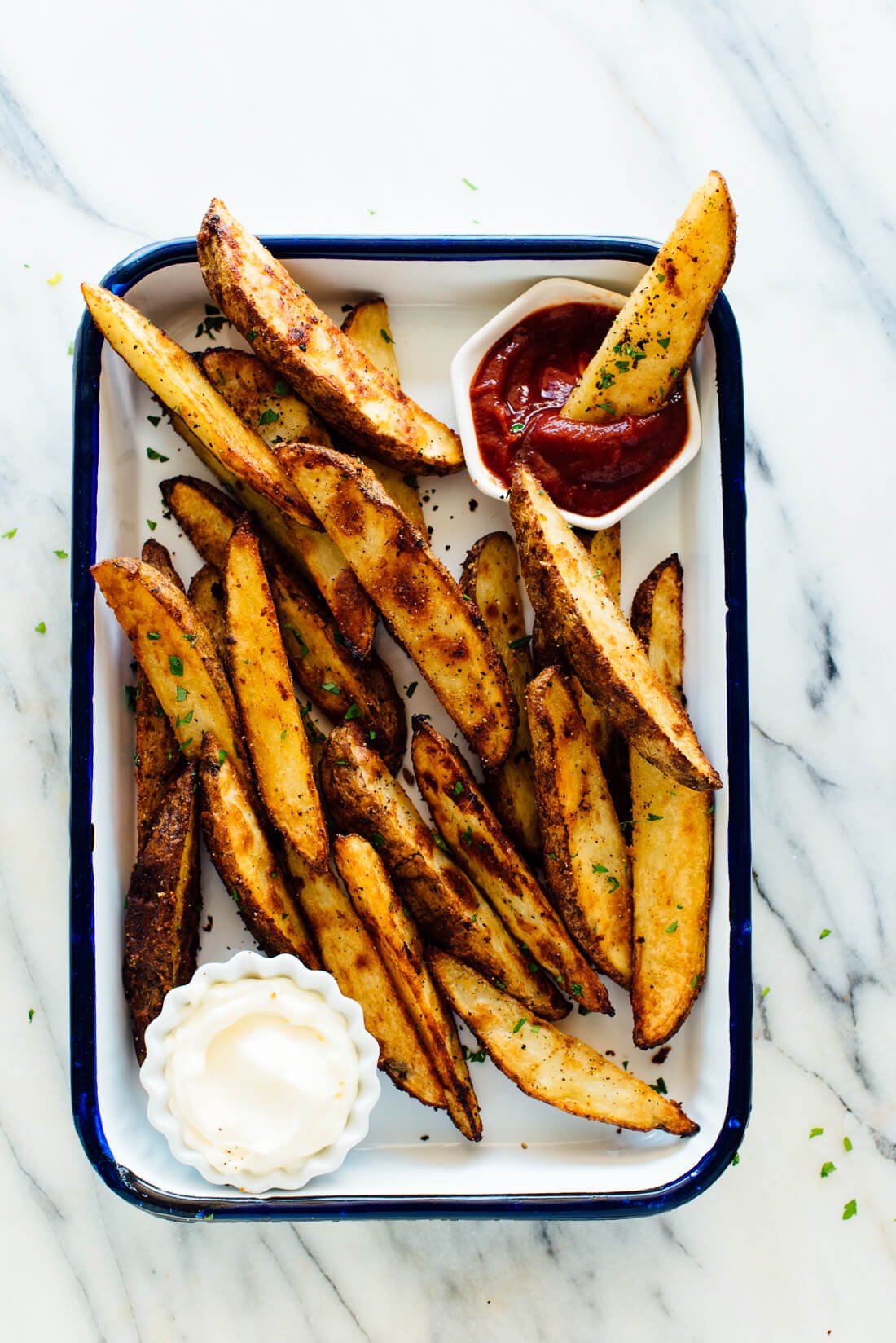 healthy potato wedges recipe