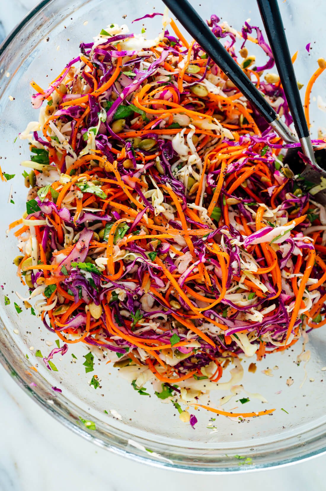 healthy slaw recipe