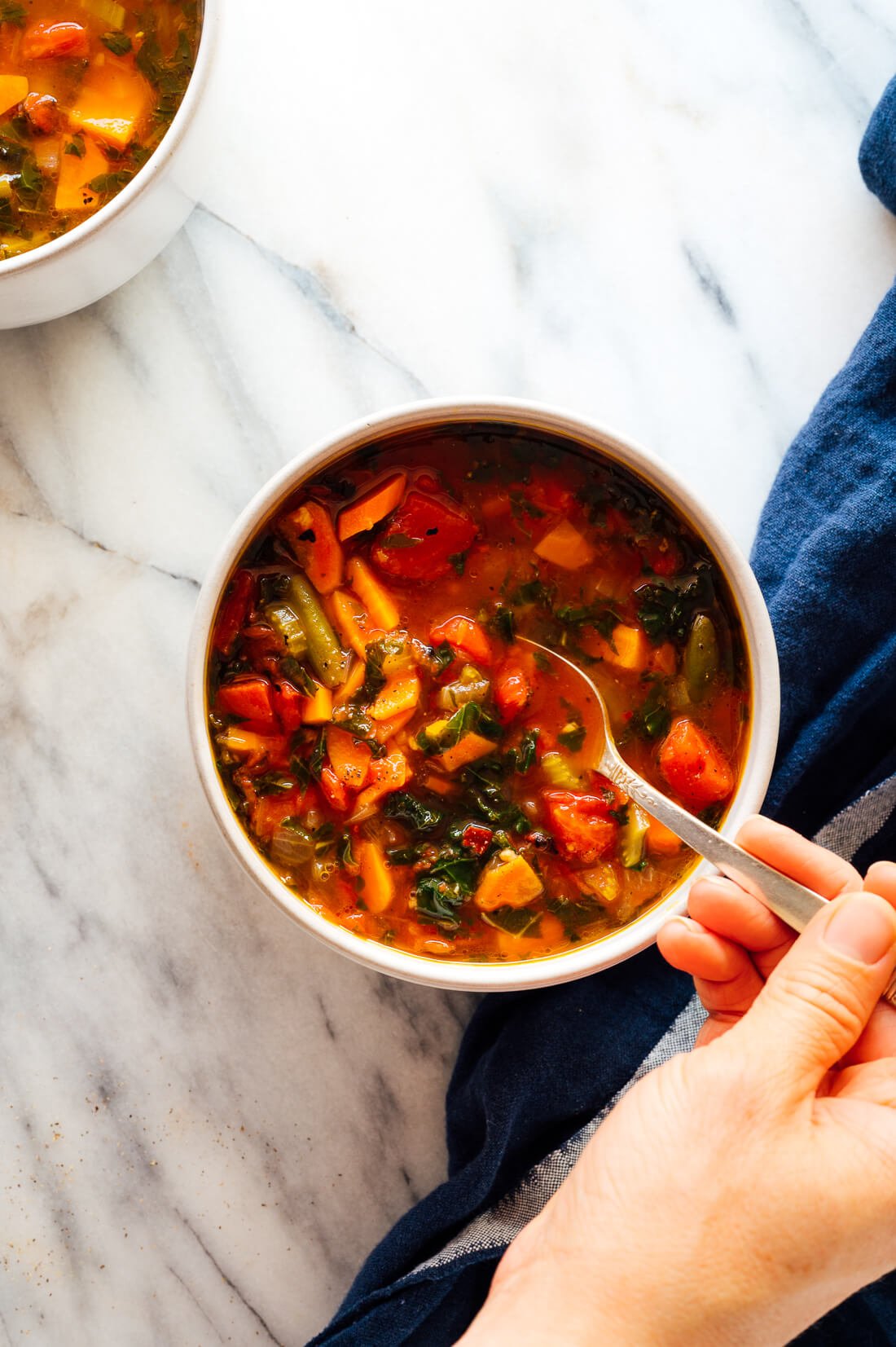 healthy vegetable soup recipe