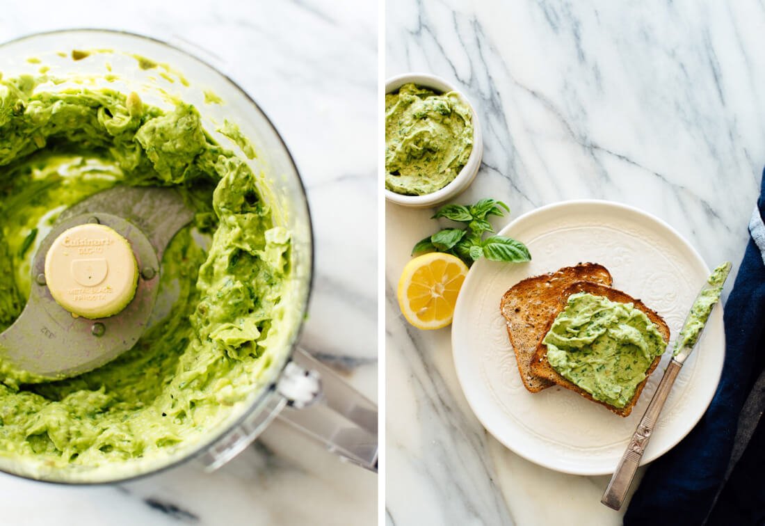 how to make avocado pesto toast