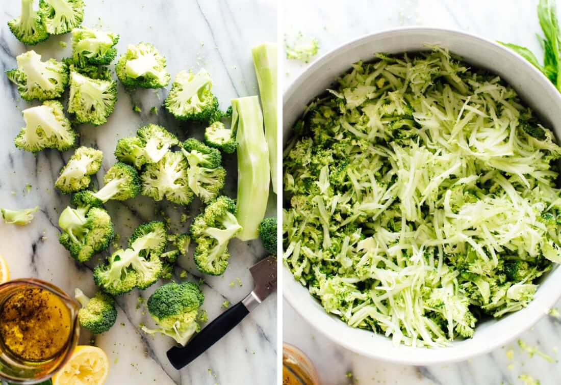 how to make broccoli slaw