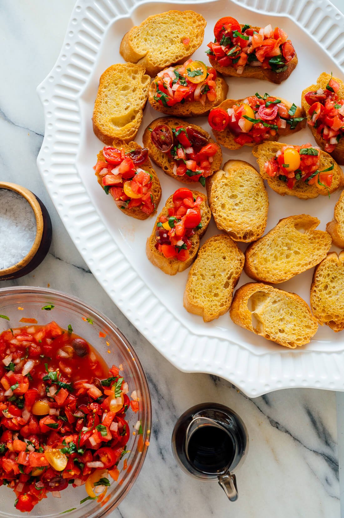 how to make bruschetta