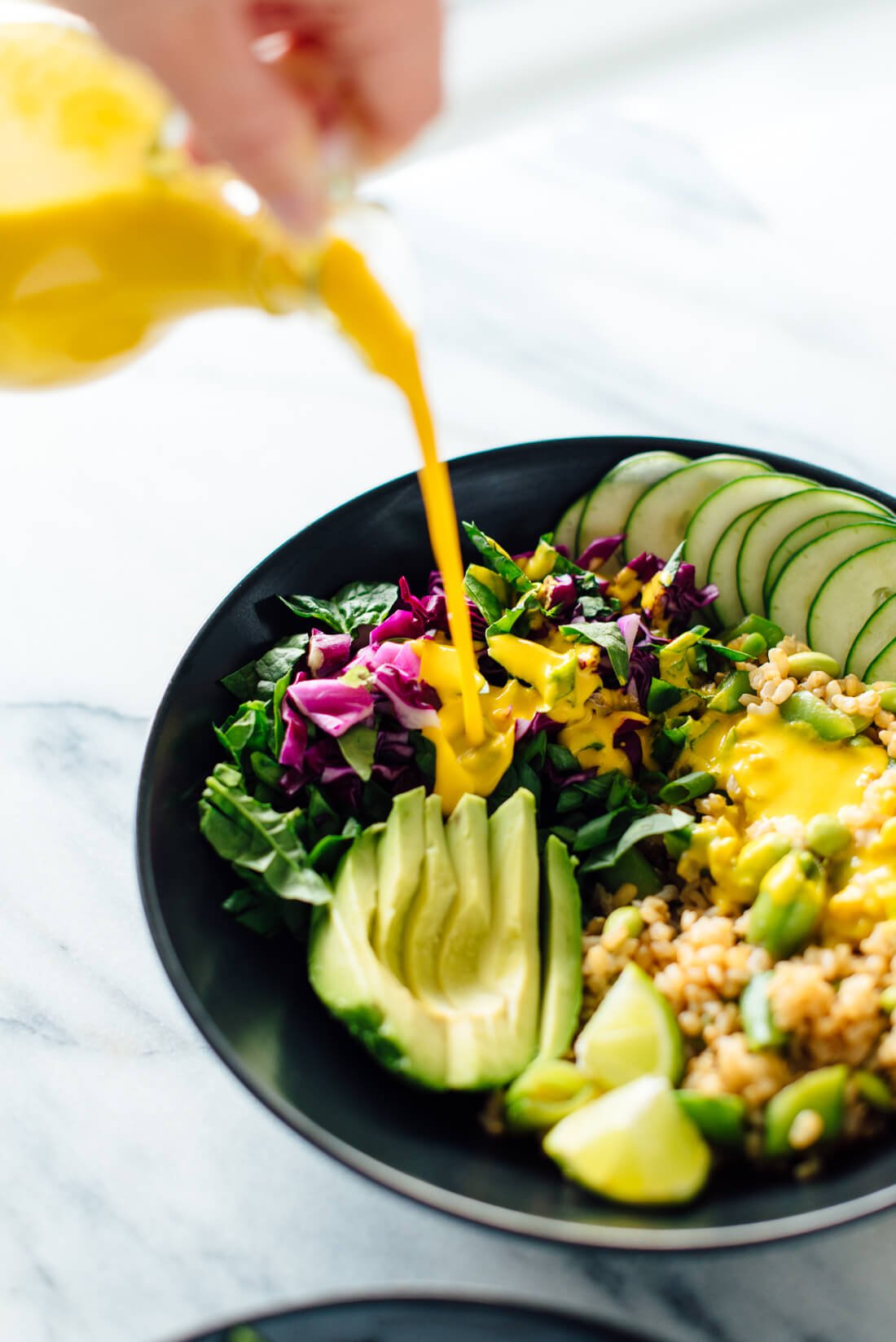 Learn how to make the ultimate Buddha bowl—It's the perfect use for your leftover veggies!