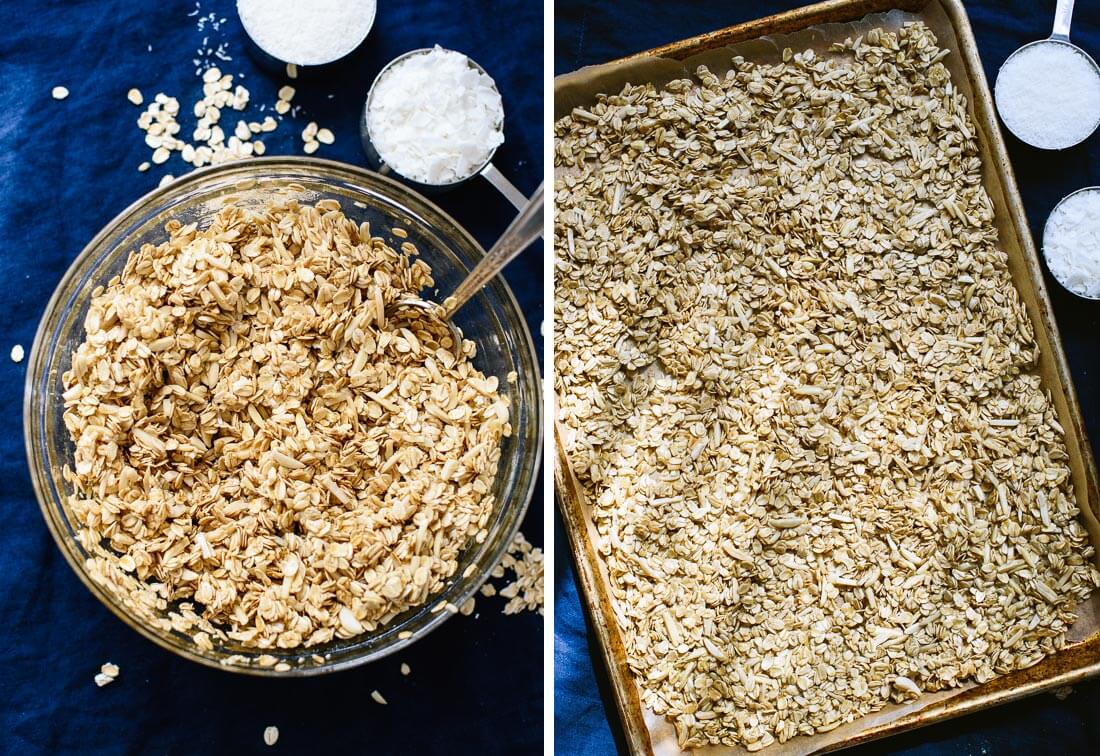 how to make coconut granola