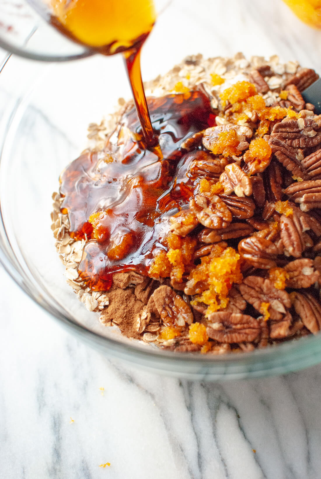 How to make cranberry orange granola 