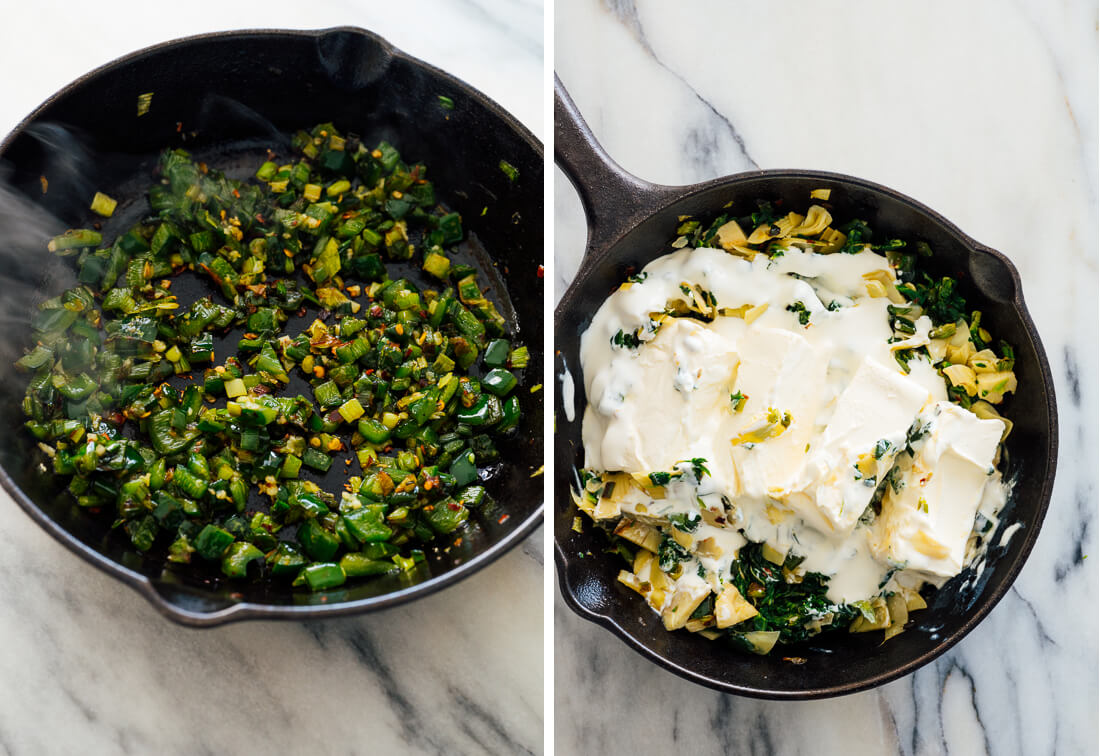 how to make creamy spinach artichoke dip