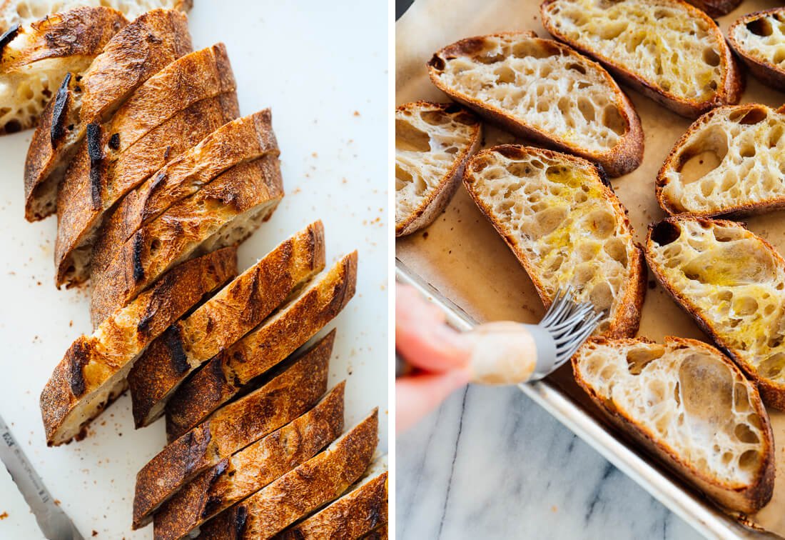 how to make crostini