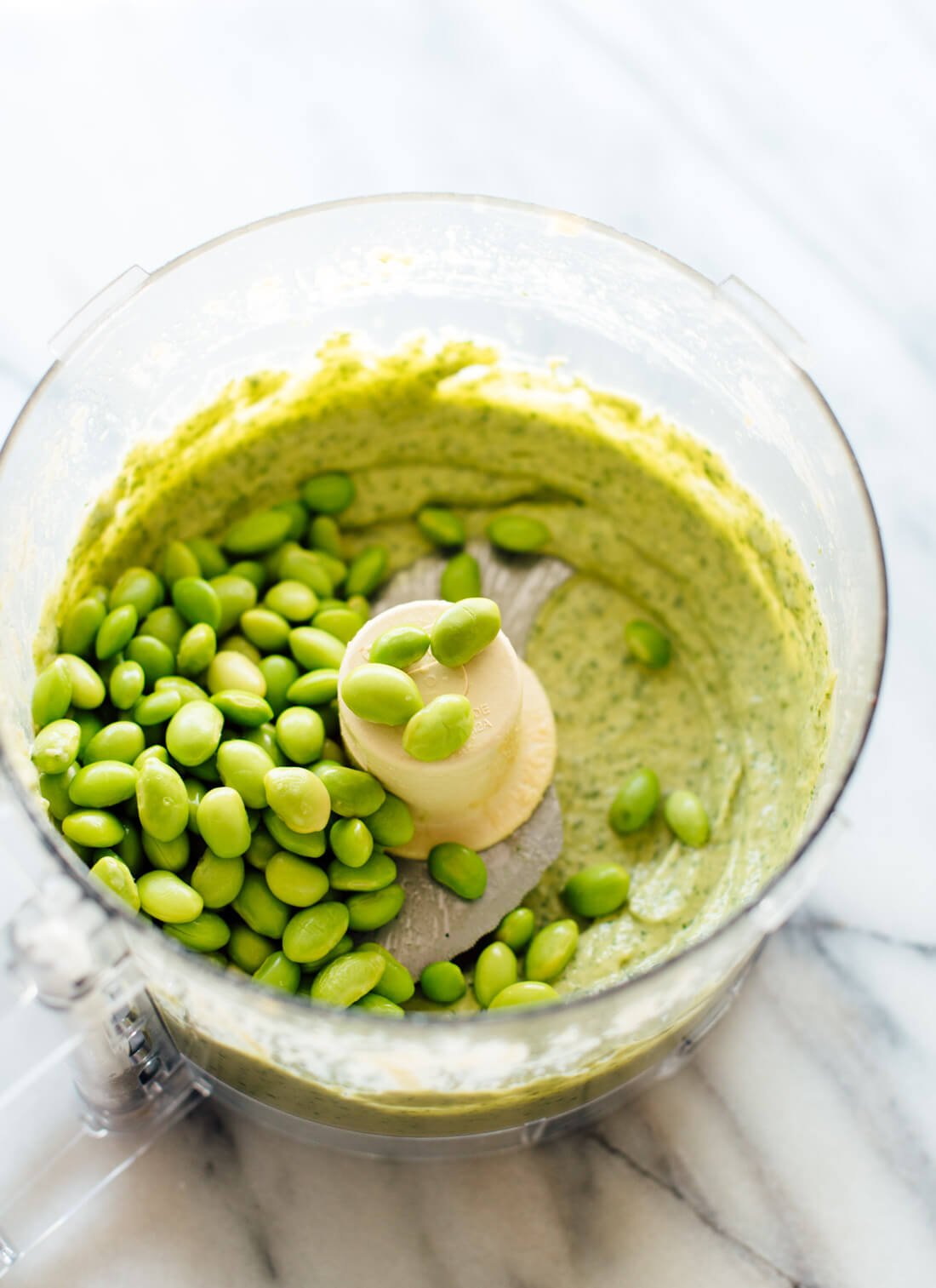 how to make edamame hummus