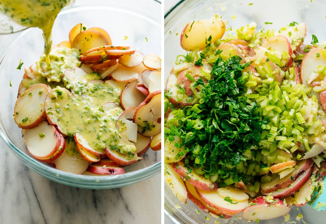 how to make French potato salad