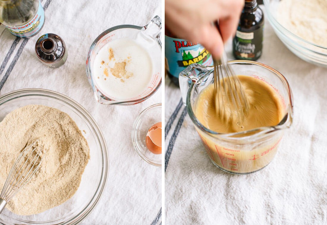 how to make gingerbread pancakes