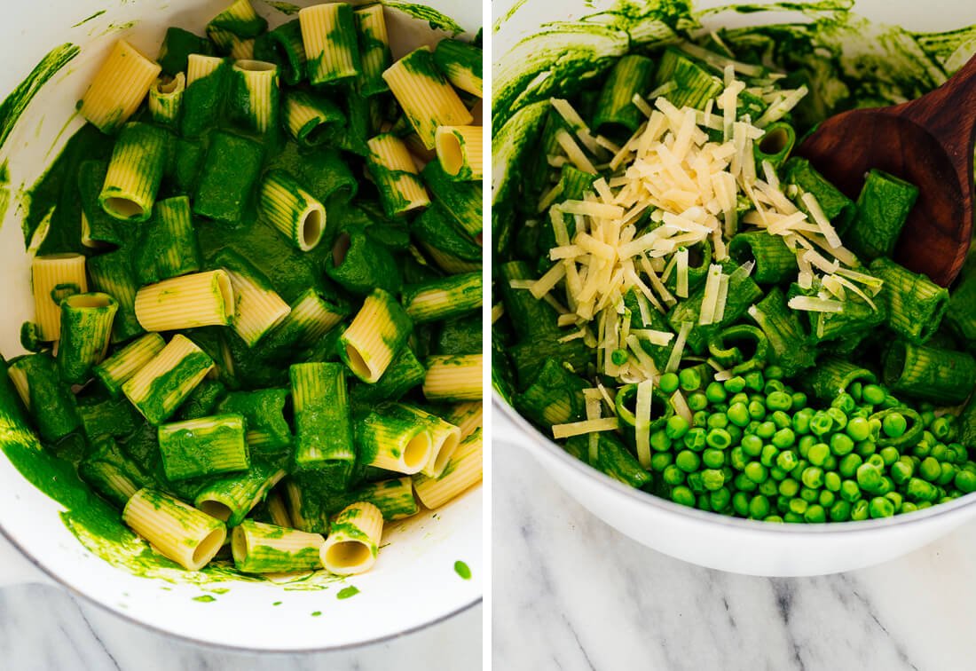 how to make lemony kale pasta