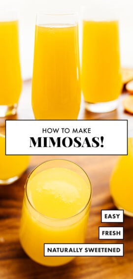 how to make mimosas