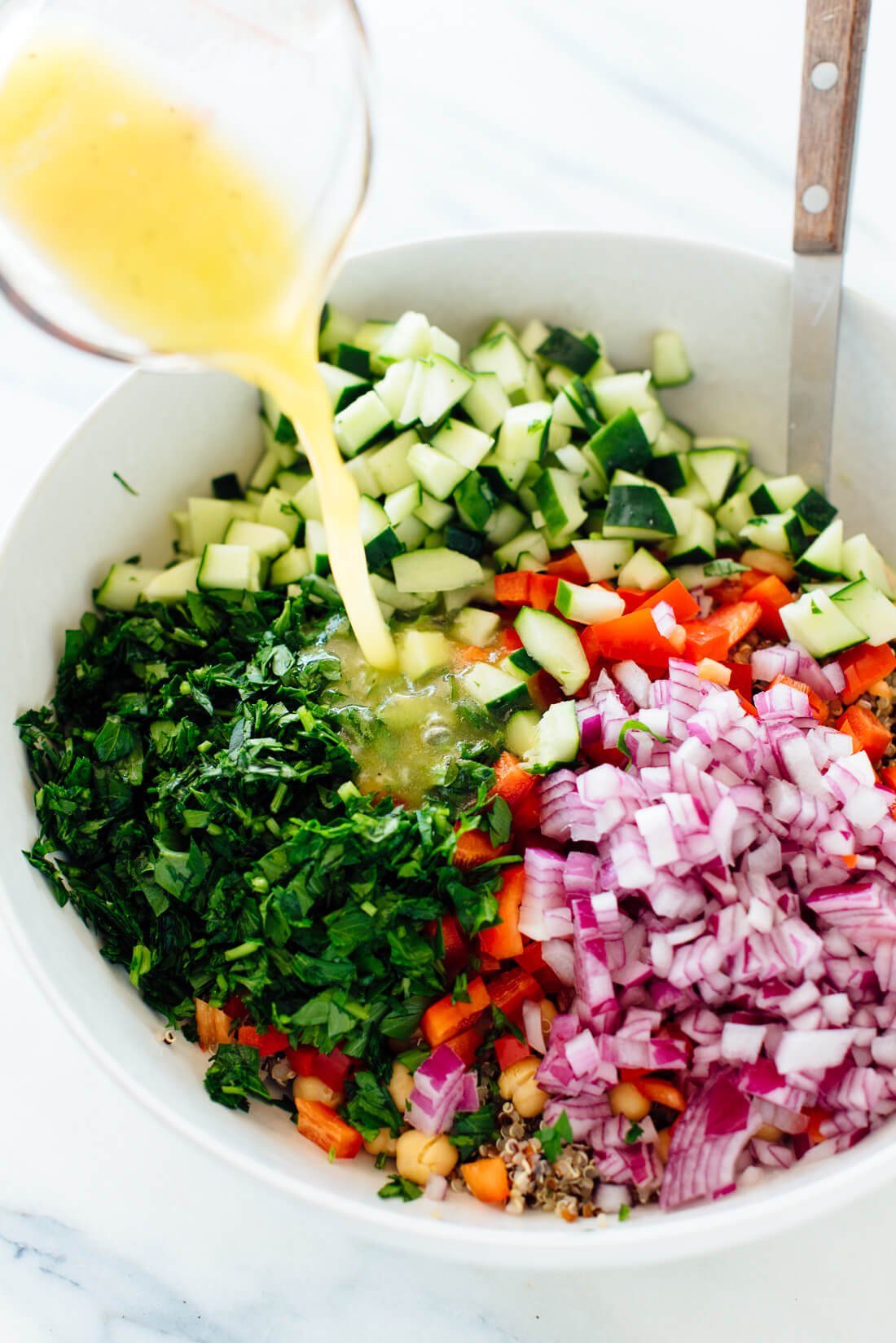 how to make quinoa salad