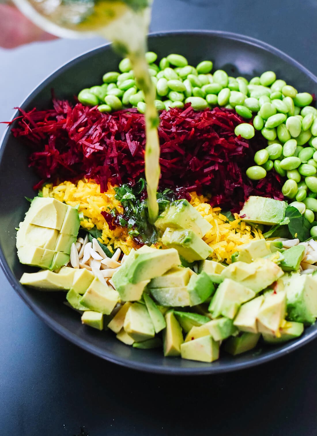 how to make raw beet salad