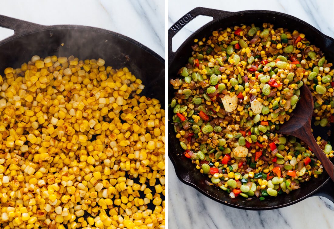 how to make succotash