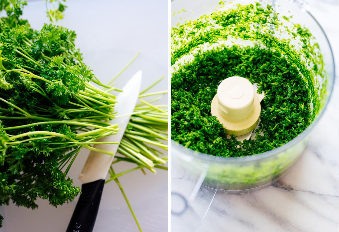 how to prepare parsley for tabbouleh