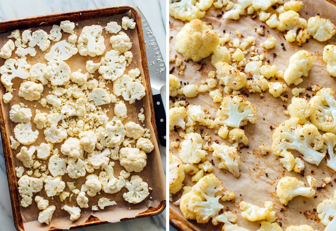 how to roast cauliflower