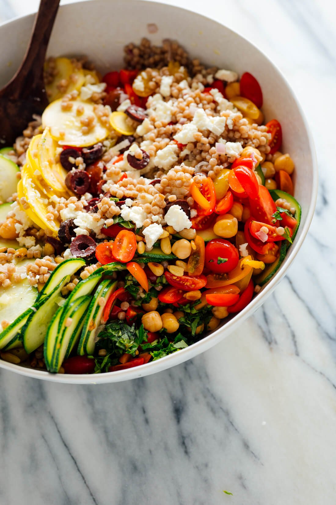 Israeli couscous salad