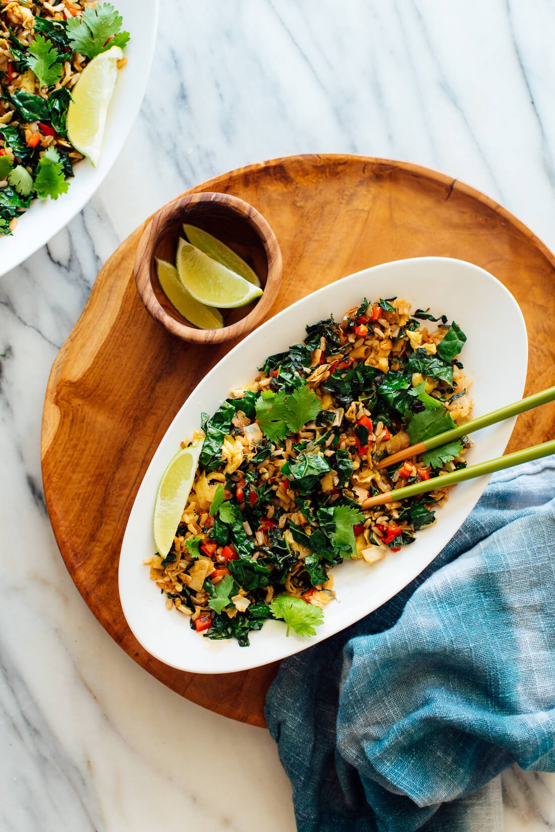 kale coconut stir-fry recipe