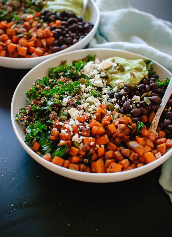 Totally good-for-you kale power salad recipe - cookieandkate.com