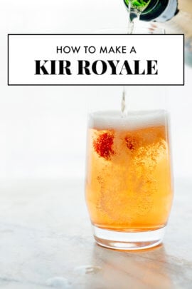 best kir royale cocktail