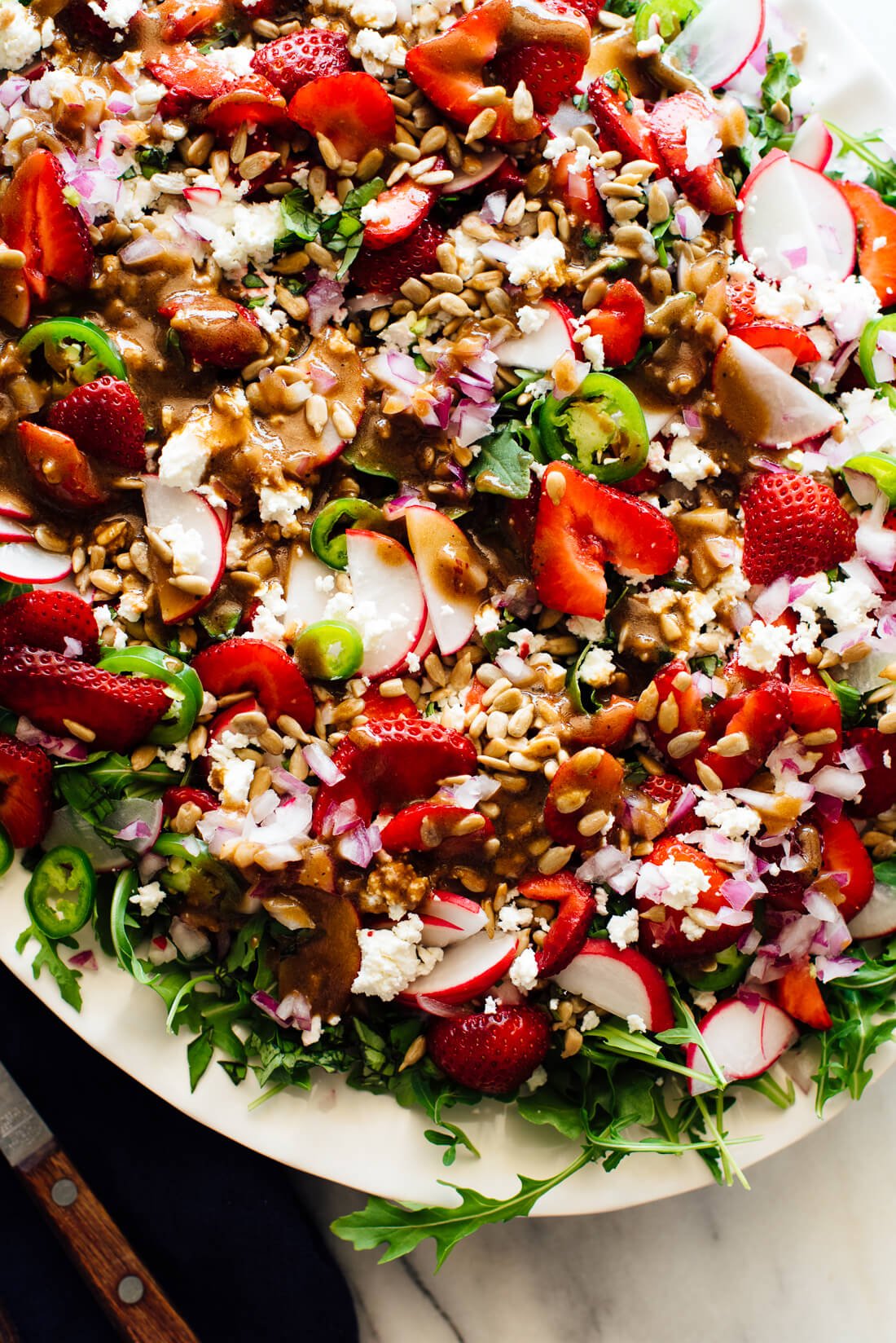 loaded strawberry salad recipe-9