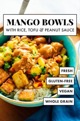 mango tofu bowls recipe