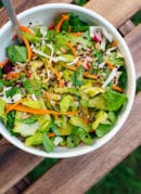 Mega Crunchy Romaine Salad with Quinoa