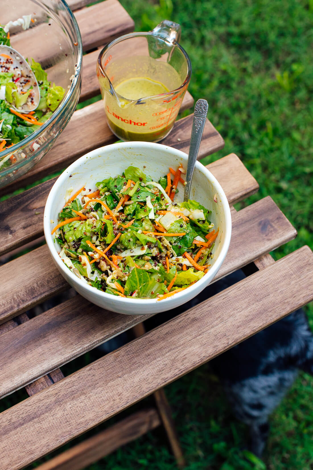 mega crunchy quinoa salad recipe