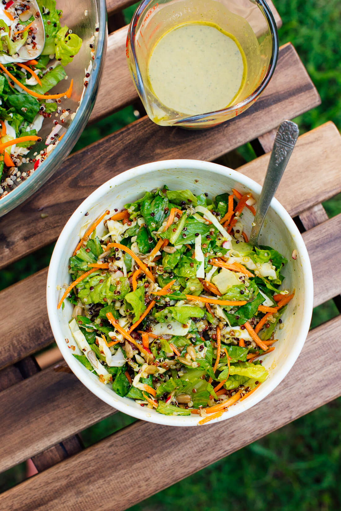 mega crunchy quinoa salad recipe