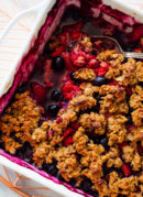 Mixed Berry Crisp (Gluten Free)