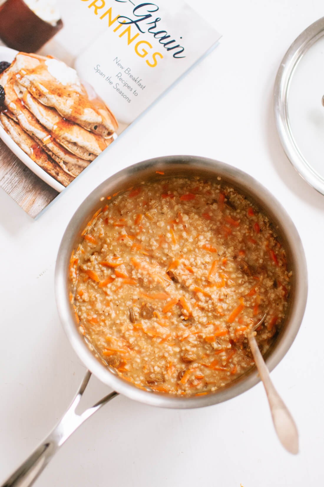 morning glory oatmeal cooking process