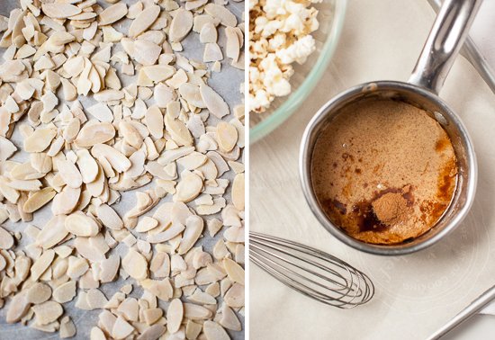 naturally sweetened caramel popcorn