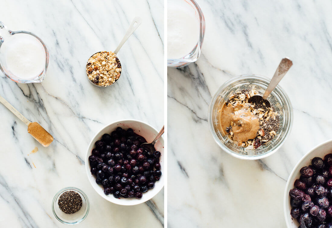 overnight oats ingredients