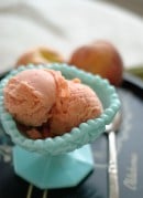 Peach Raspberry Sorbet