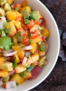 Avocado Peach Salsa