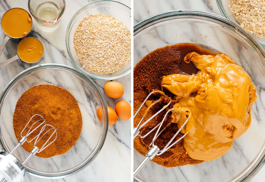 peanut butter oat cookie ingredients