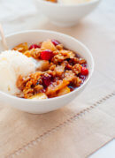 Pear Cranberry Crisp