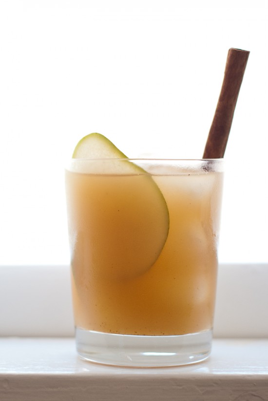 pear and reposado tequila cocktail