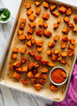 perfect roasted sweet potatoes recipe