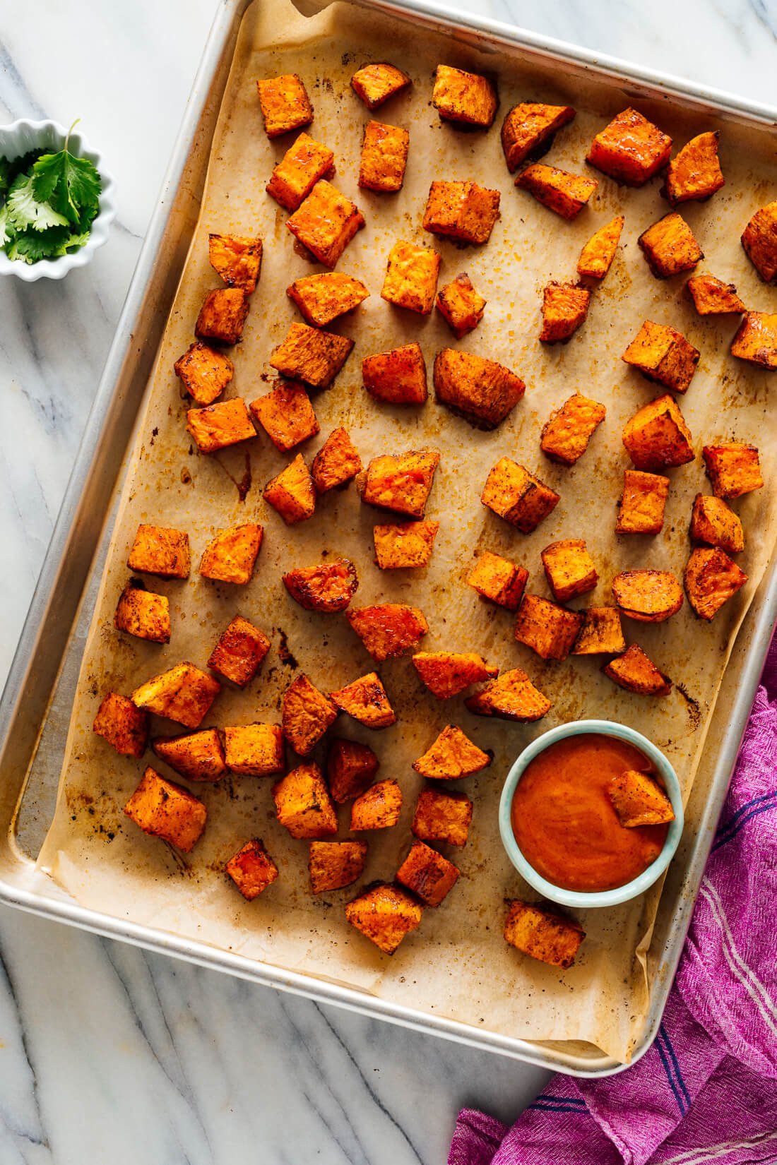 perfect roasted sweet potatoes recipe