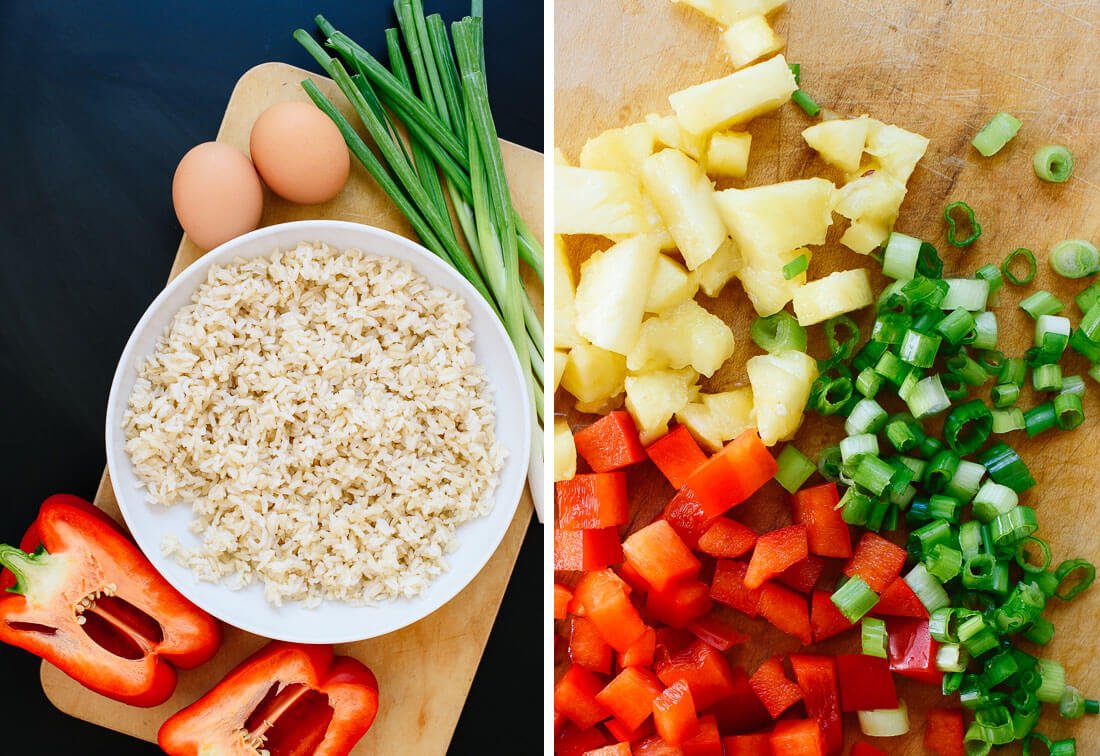 pineapple fried rice ingredients