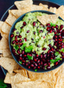 Festive Pomegranate Guacamole