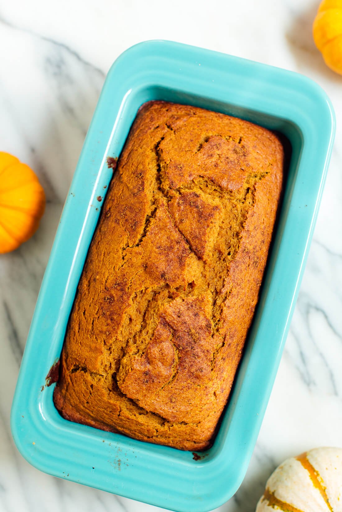 whole wheat naturally sweetened pumpkin bread