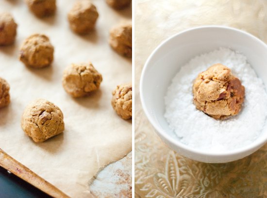 Pumpkin pecan polvorones recipe