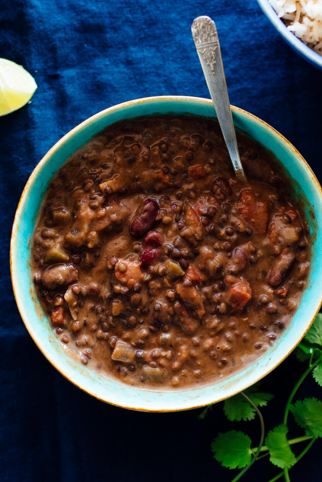 This quick dal makhani recipe is ready in under an hour, but tastes like it's been simmering on the stove all day long.