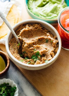 quick refried beans recipe